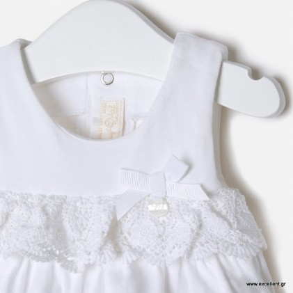 mayoral baby dress White
